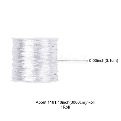 Wholesale 30M Nylon Rattail Satin Cord 