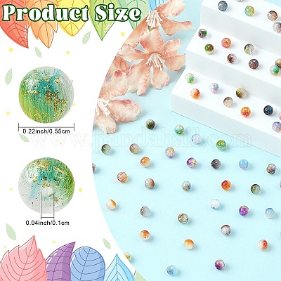 141 шт. 3 пакета бусин кошачий глаз&nbsp;CE-YW0001-02A-1