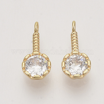 Латунь подвески циркония кубической KK-N216-23-1