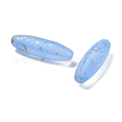 Матовые стеклянные бусины FGLA-L001-001H-1