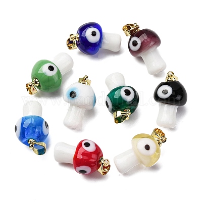 Подвески лэмпворк ручной работы LAMP-S069-07G-1