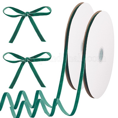 25 ярд односторонней бархатной ленты OCOR-WH0045-13A-1