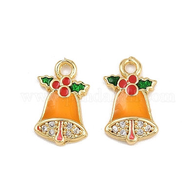 Латунные микро проложить кубического циркония подвески KK-Z129-01G-02-1