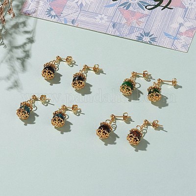 Свисающие серьги EJEW-JE04440-1