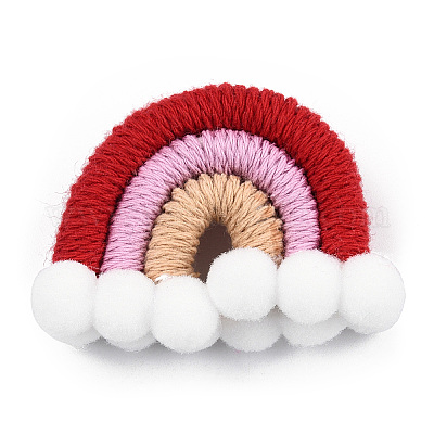 Поликоттон (полиэстер-хлопок) тканый Радужный настенный подвес FIND-T035-16F-1