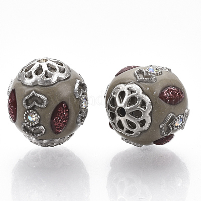 Индонезийские бусины ручной работы IPDL-T001-02-1