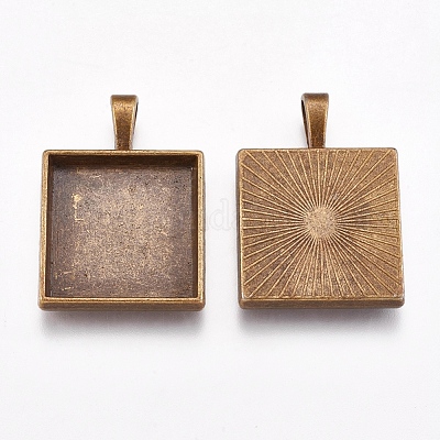 Сеттинги для кулона ( кабошона ) тибетского стиля TIBEP-A123359-AB-FF-1