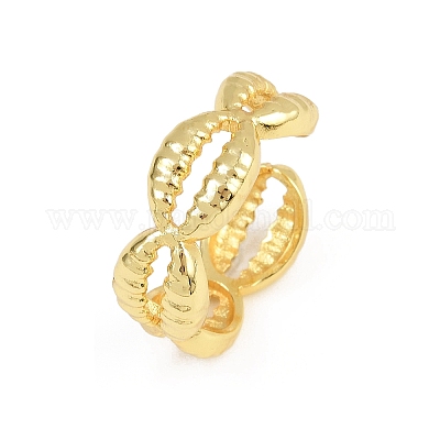 Латунные регулируемые манжеты для женщин RJEW-H256-18G-1