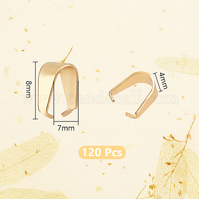 120 шт. защелкивающиеся дужки из нержавеющей стали 304 STAS-UN0059-12-1