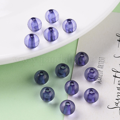 Прозрачные акриловые бусины MACR-S370-A8mm-752-1