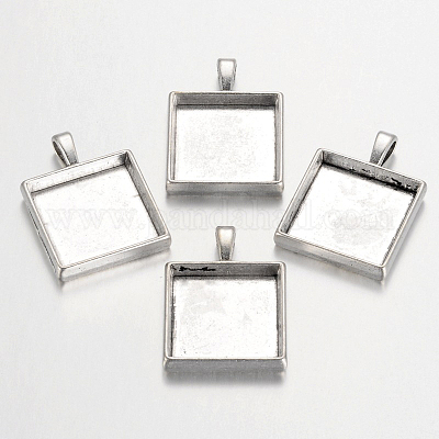 Сеттинги для кулона ( кабошона ) тибетского стиля TIBEP-A123359-AS-LF-1