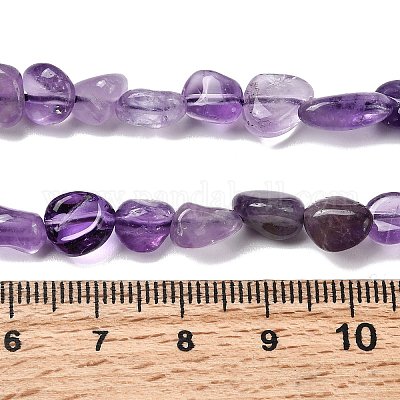 Природный аметист нитей бисера G-P601-A04-02-1