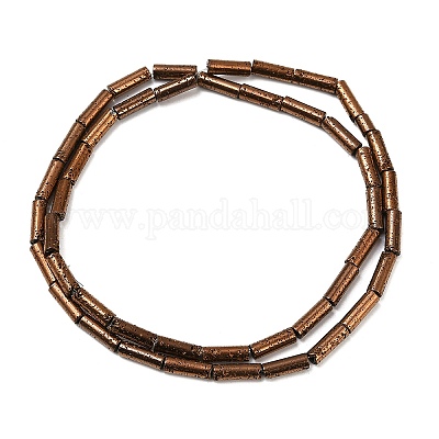 Гальванические бусины из натуральной лавы G-K388-03A-04-1