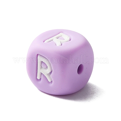 Силиконовые бусины SIL-WH0008-18R-1