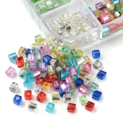 672шт 12 цвета стеклянный бисер SEED-FS0001-24-1