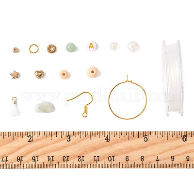 Наборы для самостоятельного изготовления сережек/браслетов DIY-FS0009-99-1