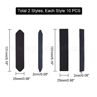 Ahademaker 20 шт. 2 стильные полиуретановые самоклеящиеся нескользящие наклейки для ковров FIND-GA0005-66-1