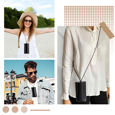 Сумки для хранения очков из искусственной кожи ABAG-WH20015-02C-1