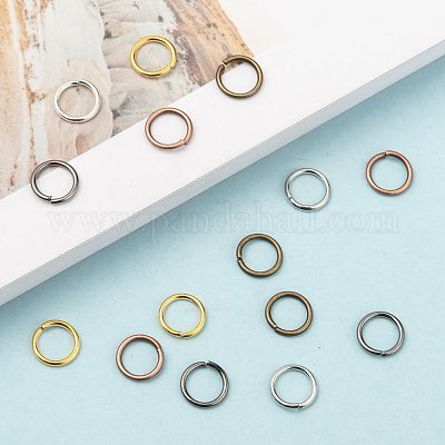 Открытые прыжковые кольца латунные прыжковые кольца JRC8MM-M-1