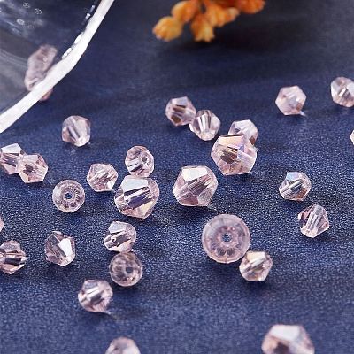 10 нить 2 стильные прозрачные гальванические стеклянные бусины нити EGLA-SZ0001-37A-1