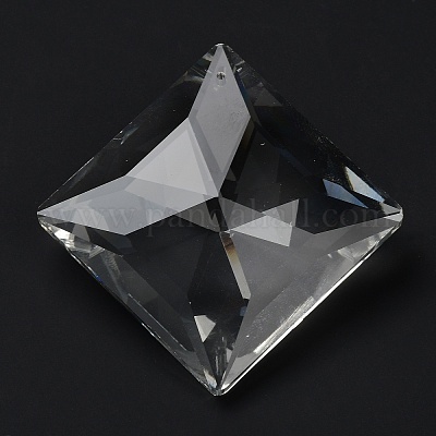 Прозрачные стеклянные подвески&nbsp;GLAA-R223-05B-1