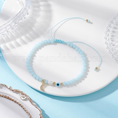 Браслеты из бразильского кубического циркония BJEW-JB12398-1