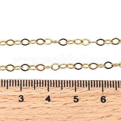 Цепочки-колье из нержавеющей стали 304 с ионным покрытием (IP) в форме ромба для женщин и мужчин NJEW-A054-02G-01-1