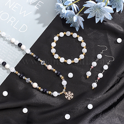 Природных кристаллов кварца бисер нитей G-AR0001-67-1