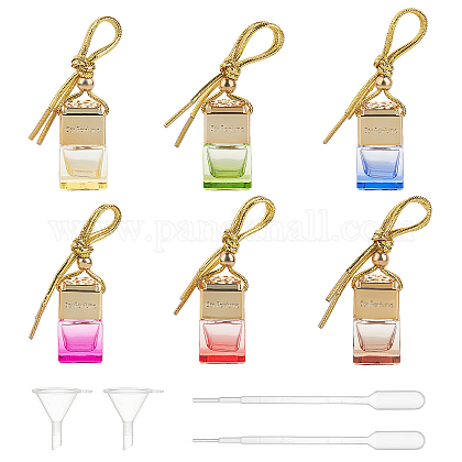 CHGCRAFTCar Hanging Air Freshener Glass Bottles DJEW-CA0001-03-1
