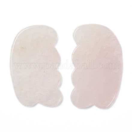 Planches gua sha en quartz rose naturel G-B003-02-1