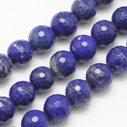 Natural Lapis Lazuli Bead Strands G-G431-04AB-8mm-1