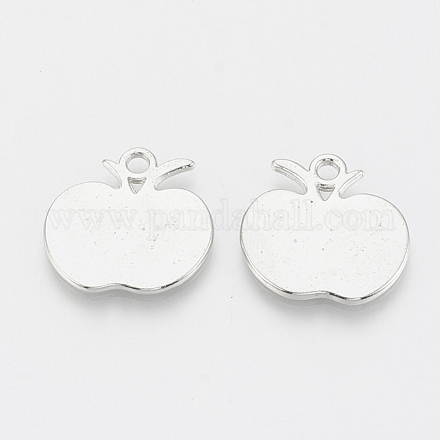 Alloy Stamping Blank Tag Pendants TIBE-Q085-07P-LF-1