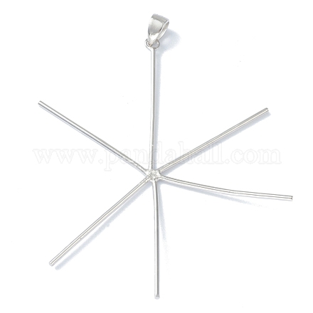 Подвески из серебра 925 пробы с родиевым покрытием X-STER-O026-01P-1