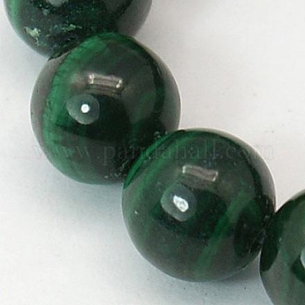 Perline malachite naturali fili G-I001-4mm-01-1