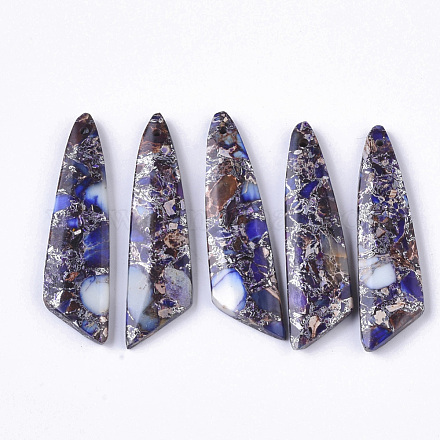 Синтетический регалит / имперская яшма / подвески из яшмы с морскими осадками G-S366-009A-1