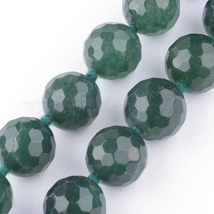 Collares de abalorios de jade natural NJEW-Q307-14mm-10-1