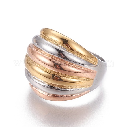 304 anelli in acciaio inox RJEW-E157-31-1