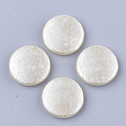 Perles d'imitation perles en plastique ABS OACR-T017-02A-01-1