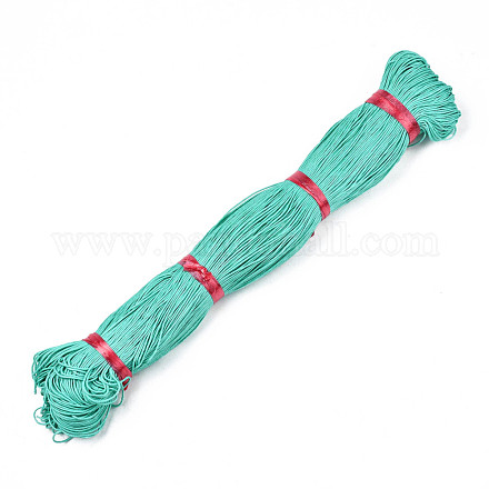 Cordón de algodón encerado YC-S007-1mm-251-1