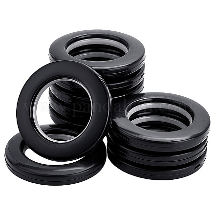 10 шт. ПП кольца для штор DIY-GA0007-59B-1