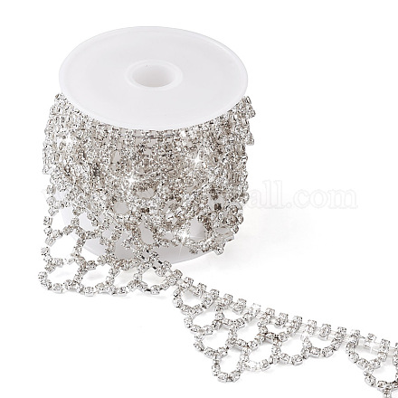 Cheriswelry Iron Crystal Rhinestone Cup Chain CH-CW0001-01-1