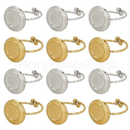 12 шт. 2-цветный компонент кольца-манжеты из нержавеющей стали 304 STAS-SC0007-88-1