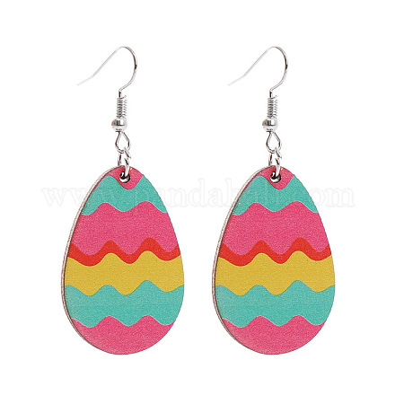 Orecchini pendenti in acrilico pasquali FS-WG15F89-05-1