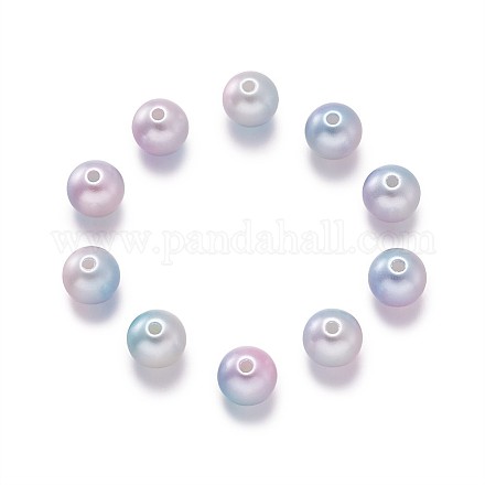 Perle d'imitation en plastique ABS KY-TAC0002-C-01-1