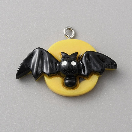 Подвески из непрозрачной смолы RESI-WH0001-04D-1