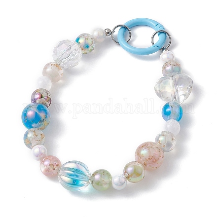 Décorations de pendentifs en perles de résine et d'acrylique KEYC-JKC00513-1