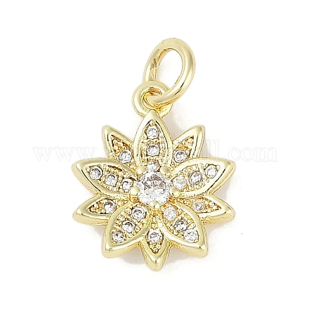 Стойки обшивки латунь микро проложить Циркон подвеску KK-H509-23G-02-1