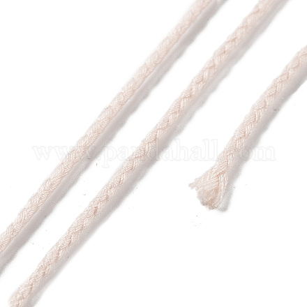 Cordon tressé en polyester de 20 m pour la fabrication de bijoux OCOR-G015-04A-12-1