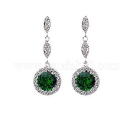 Orecchini strass ciondola ottone&nbsp;WG3B947-01-1