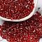 Spray Painted Glass Seed Beads, Peanut, Red, 4~5x2~2.5x2~2.5mm, Hole: 0.8~0.9mm, about 8500pcs/pound